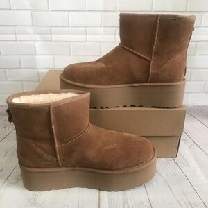 UGG CLASSIC MINI PLATFORM BOOT